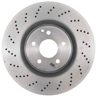 A.B.S. Bremseskive 18334 perforeret 344mm 32mm for MERCEDES-BENZ