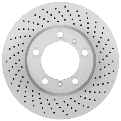 A.B.S. Bremseskive 18394 perforeret 315mm 28mm for PORSCHE