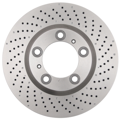 A.B.S. Bremseskive 18411 perforeret 330mm 28mm for PORSCHE