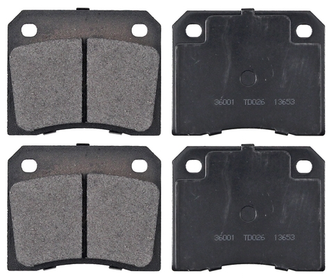 A.B.S. Bremseklodser 36001 for PEUGEOT JAGUAR ASTON MARTIN JENSEN