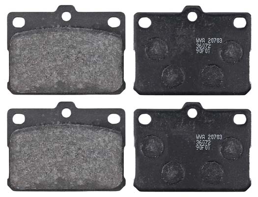 A.B.S. Bremseklodser 36072 for TOYOTA DAIHATSU MAZDA MITSUBISHI HYUNDAI