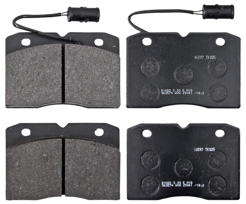 A.B.S. Bremseklodser 36597 for IVECO ALFAROME/FIAT/LANCI RENAULT