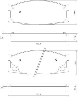 A.B.S. 37026 for MITSUBISHI
