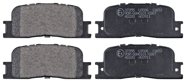 A.B.S. Bremseklodser 37355 for LEXUS TOYOTA CHERY