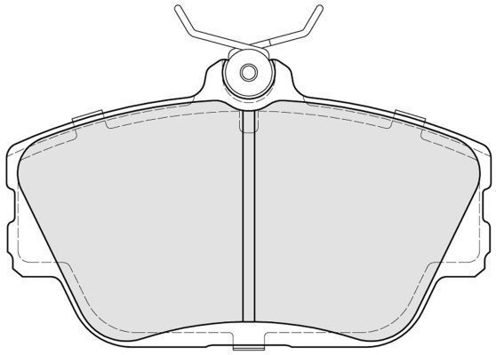 A.B.S. Bremseklodser 38598 for FORD USA LINCOLN