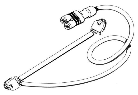 A.B.S. Slidindikator, bremsebelægning 39543 for PORSCHE
