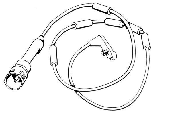 A.B.S. Slidindikator, bremsebelægning 39558 for OPEL VAUXHALL