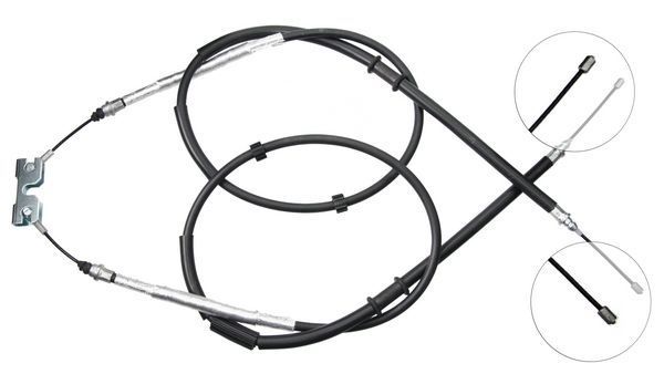 A.B.S. Håndbremsekabel k10015 for OPEL VAUXHALL