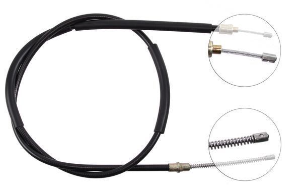 A.B.S. Håndbremsekabel k10017 for ALFAROME/FIAT/LANCI