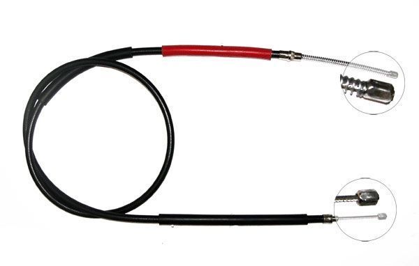 A.B.S. Håndbremsekabel k10018 for ALFAROME/FIAT/LANCI