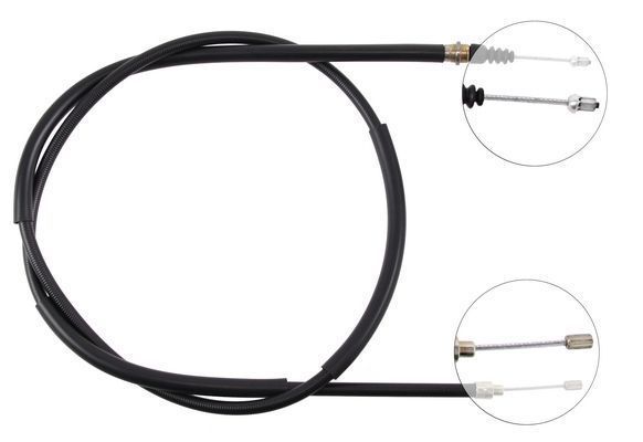 A.B.S. Håndbremsekabel k10038 for ALFAROME/FIAT/LANCI