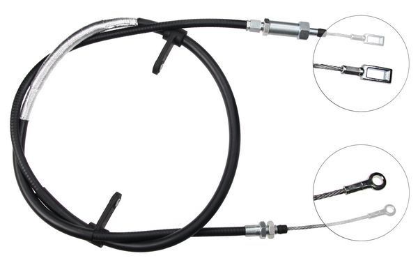 A.B.S. Håndbremsekabel k10041 for PEUGEOT FIAT VAUXHALL