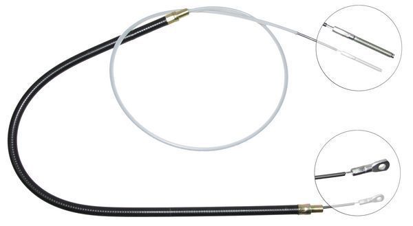 A.B.S. Håndbremsekabel k10316 for BMW