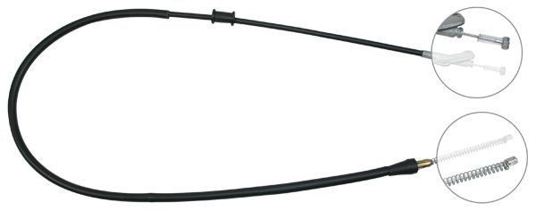 A.B.S. Håndbremsekabel k10317 for DAIHATSU
