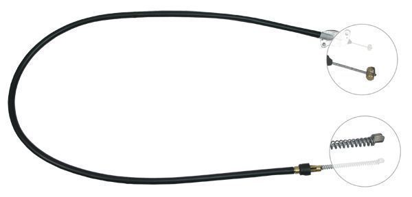 A.B.S. Håndbremsekabel k10328 for DAIHATSU