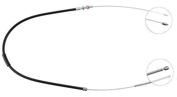A.B.S. Håndbremsekabel k10436 for PEUGEOT CITROËN
