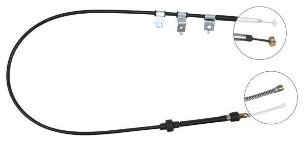 A.B.S. Håndbremsekabel k10698 for HONDA