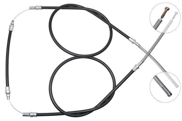 A.B.S. Håndbremsekabel k10845 for FORD