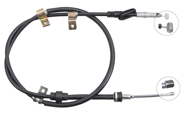 A.B.S. Håndbremsekabel k10857 for HONDA