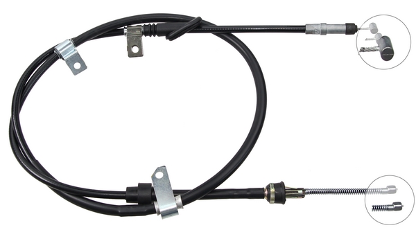 A.B.S. Håndbremsekabel k10858 for HONDA