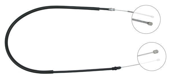 A.B.S. Håndbremsekabel k11136 for RENAULT