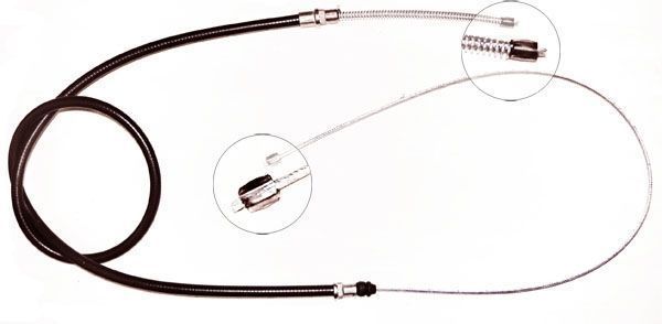 A.B.S. Håndbremsekabel k11176 for RENAULT
