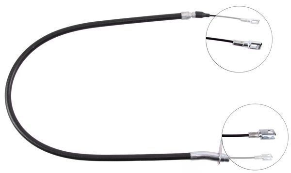 A.B.S. Håndbremsekabel k11297 for MERCEDES-BENZ
