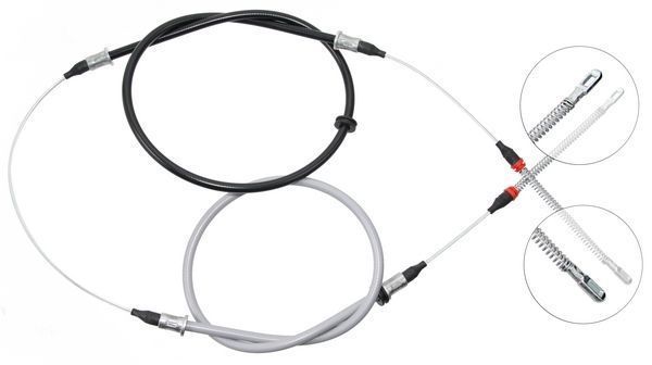 A.B.S. Håndbremsekabel k11325 for OPEL VAUXHALL