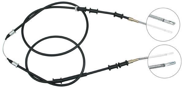 A.B.S. Håndbremsekabel k11385 for OPEL VAUXHALL
