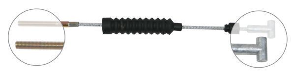 A.B.S. Håndbremsekabel k11461 for TOYOTA