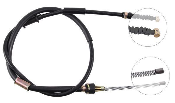 A.B.S. Håndbremsekabel k11468 for MITSUBISHI