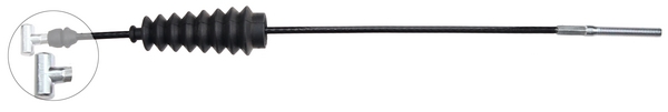A.B.S. Håndbremsekabel k11521 for DAIHATSU TOYOTA