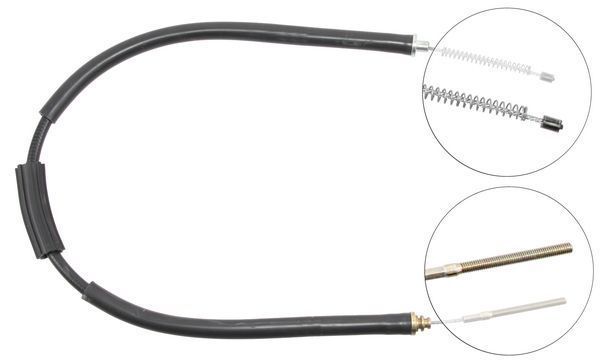 A.B.S. Håndbremsekabel k11678 for NISSAN