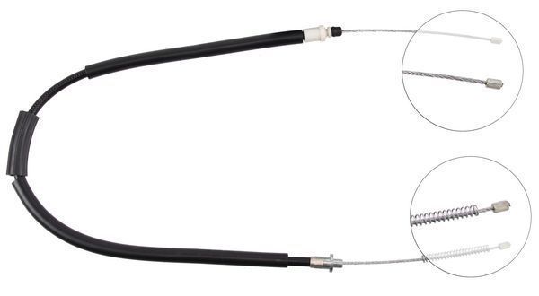 A.B.S. Håndbremsekabel k11687 for ALFAROME/FIAT/LANCI NISSAN