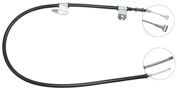 A.B.S. Håndbremsekabel k11888 for NISSAN