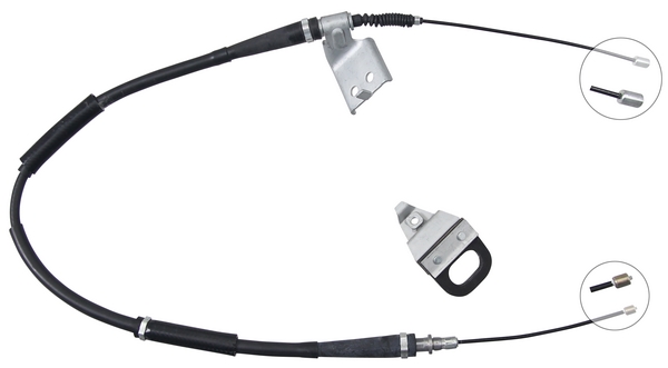 A.B.S. Håndbremsekabel k11937 for NISSAN