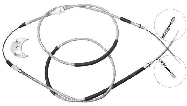 A.B.S. Håndbremsekabel k12025 for FORD
