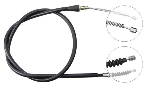 A.B.S. Håndbremsekabel k12038 for OPEL VAUXHALL