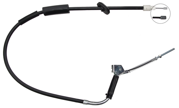 A.B.S. Håndbremsekabel k12042 for MERCEDES-BENZ
