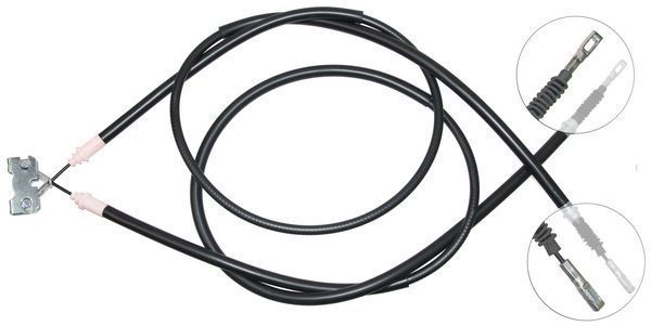 A.B.S. Håndbremsekabel k12045 for FORD