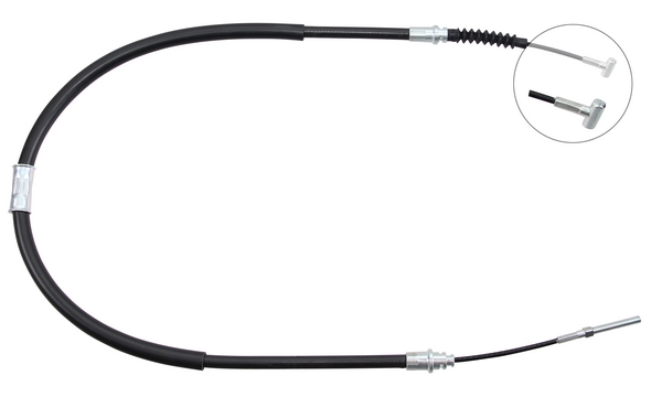 A.B.S. Håndbremsekabel k12052 for TOYOTA