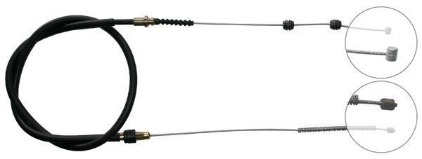 A.B.S. Håndbremsekabel k12088 for OPEL VAUXHALL