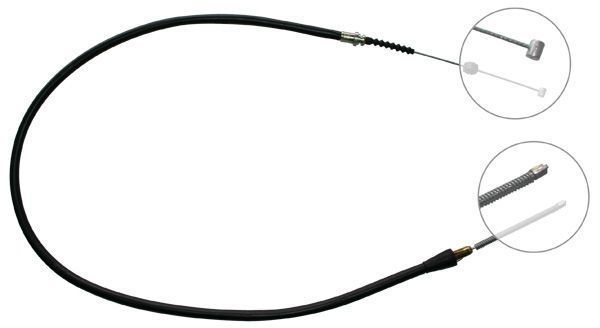 A.B.S. Håndbremsekabel k12107 for OPEL VAUXHALL