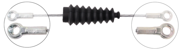 A.B.S. Håndbremsekabel k12201 for MERCEDES-BENZ