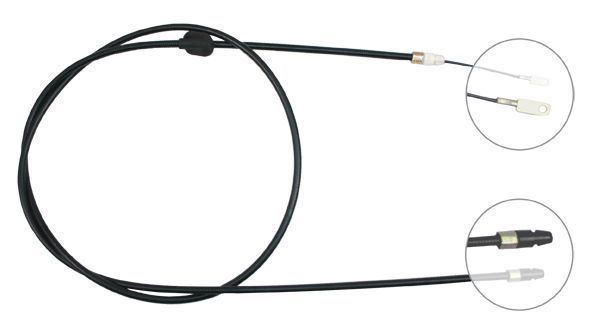 A.B.S. Håndbremsekabel k12291 for MERCEDES-BENZ