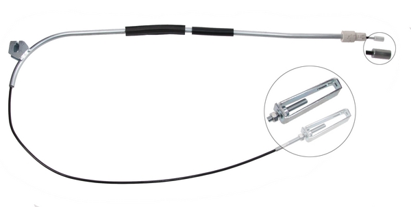 A.B.S. Håndbremsekabel k12311 for MERCEDES-BENZ