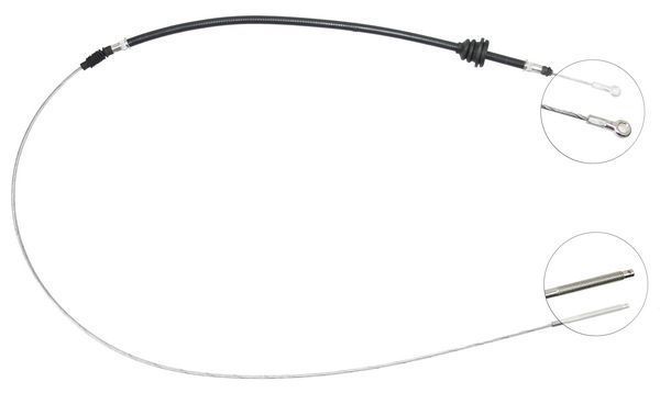 A.B.S. Håndbremsekabel k12331 for MERCEDES-BENZ