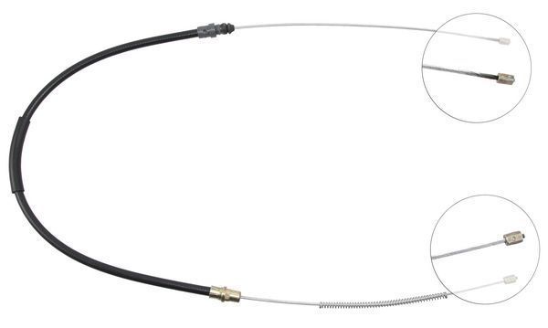 A.B.S. Håndbremsekabel k12347 for RENAULT