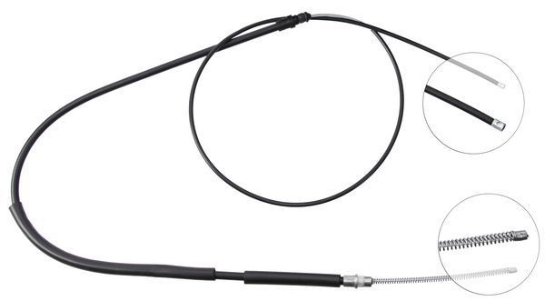 A.B.S. Håndbremsekabel k12387 for RENAULT
