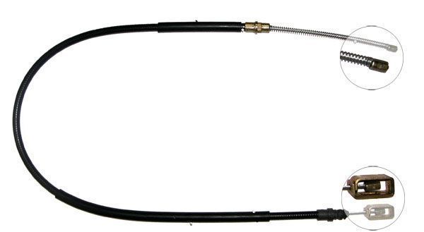 A.B.S. Håndbremsekabel k12388 for RENAULT